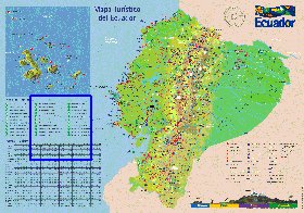 carte de Equateur