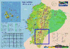 carte de Equateur