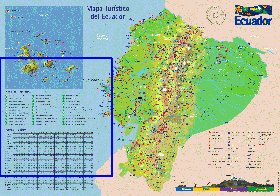 carte de Equateur