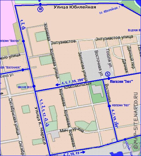 Transport carte de Elektrostal