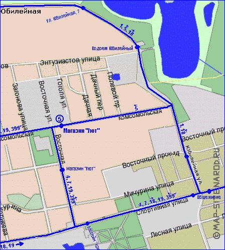 Transport carte de Elektrostal