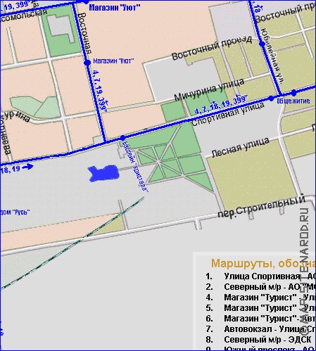 Transport carte de Elektrostal