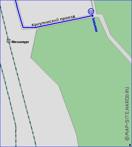 Transport carte de Elektrostal