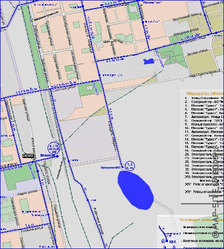 Transport carte de Elektrostal