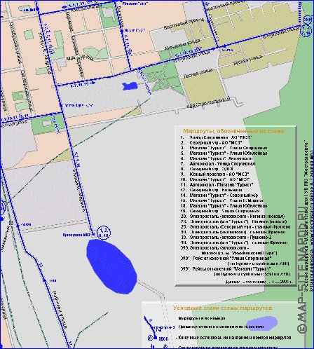 Transport carte de Elektrostal