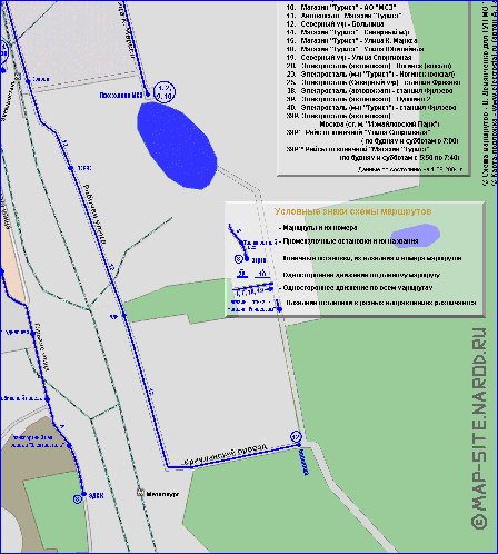 Transport carte de Elektrostal