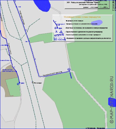 Transport carte de Elektrostal