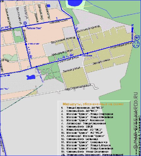 Transport carte de Elektrostal