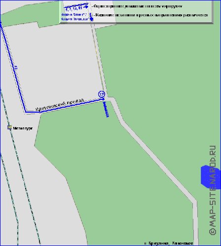 Transport carte de Elektrostal