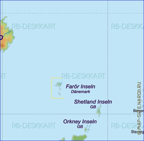 Fisica mapa de Europa em alemao