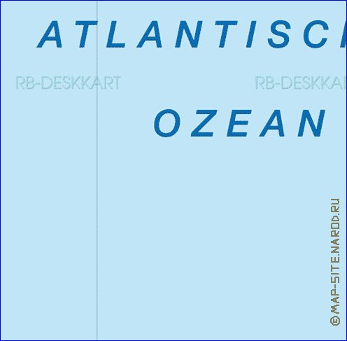 Fisica mapa de Europa em alemao