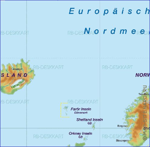 Fisica mapa de Europa em alemao