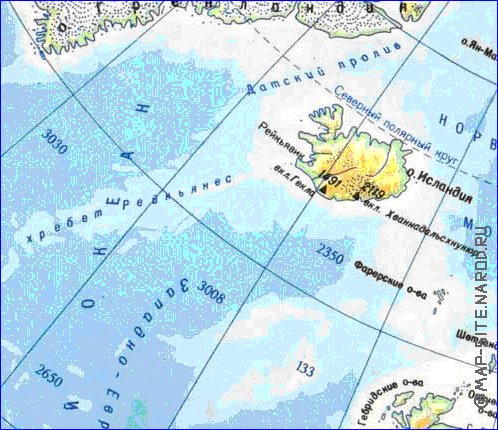 Fisica mapa de Europa